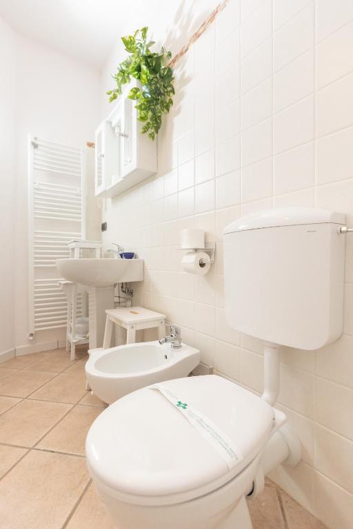 Koupelna v ubytování B&B esclusivo, nel cuore del Monferrato