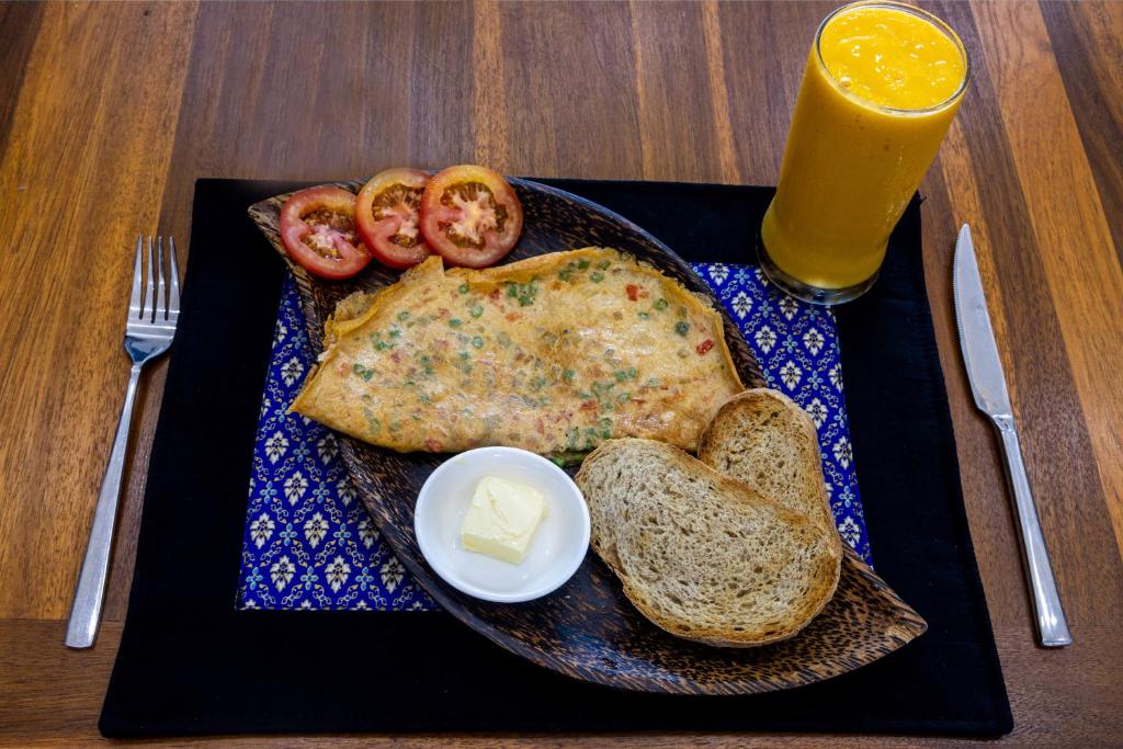 Jídlo v penzionu nebo okolí