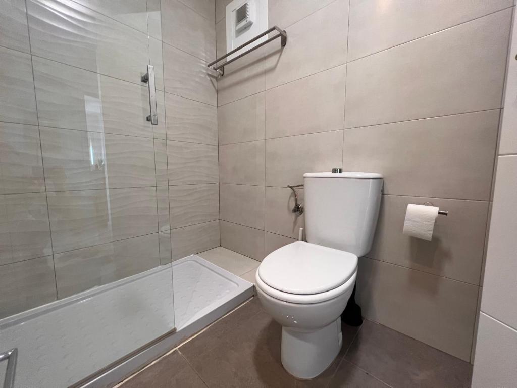 Koupelna v ubytování Apartamento con terraza y vistas al mar - Tree House Salou