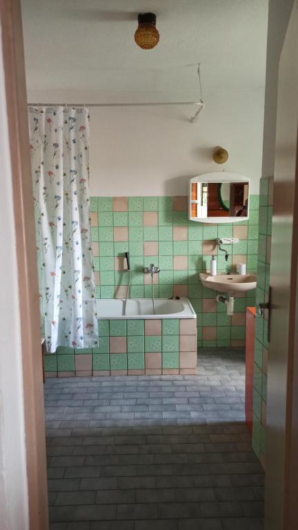 Kuchyň nebo kuchyňský kout v ubytování Rodinná chalupa