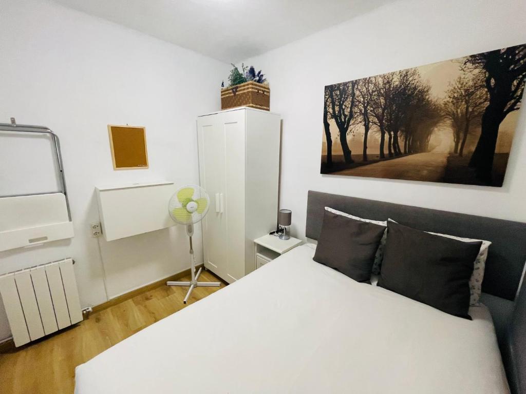Posteľ alebo postele v izbe v ubytovaní Beach Apartment Barca 6