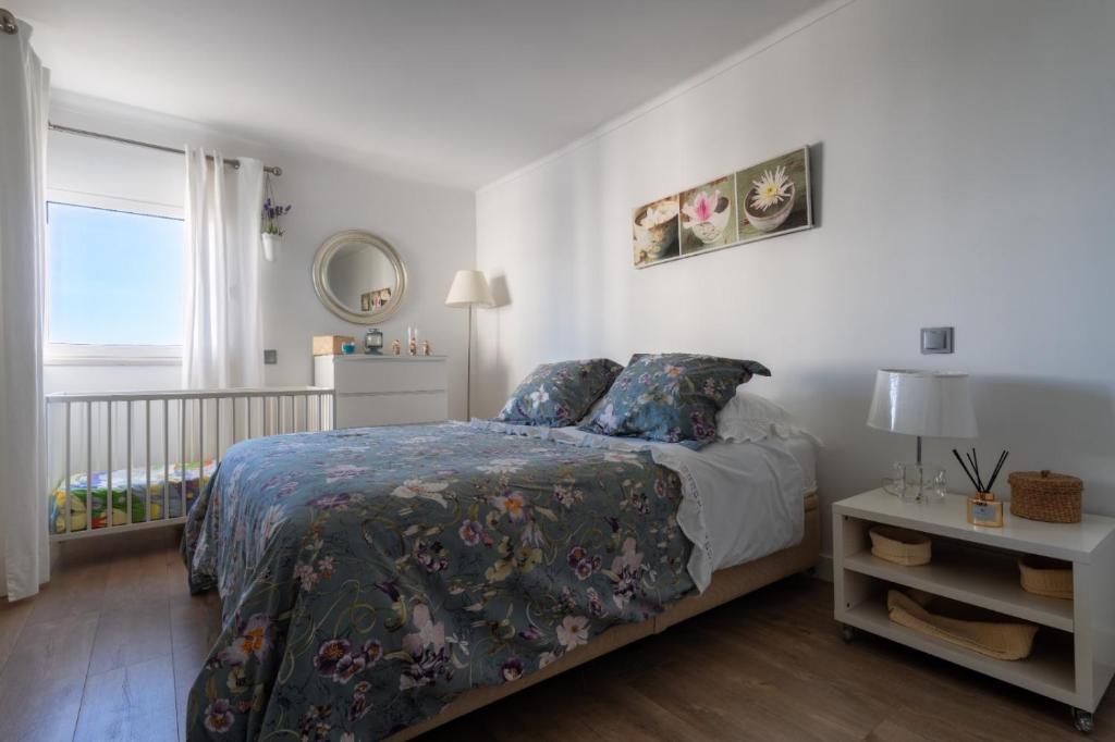 Postel nebo postele na pokoji v ubytování Apartamento Deluxe AM