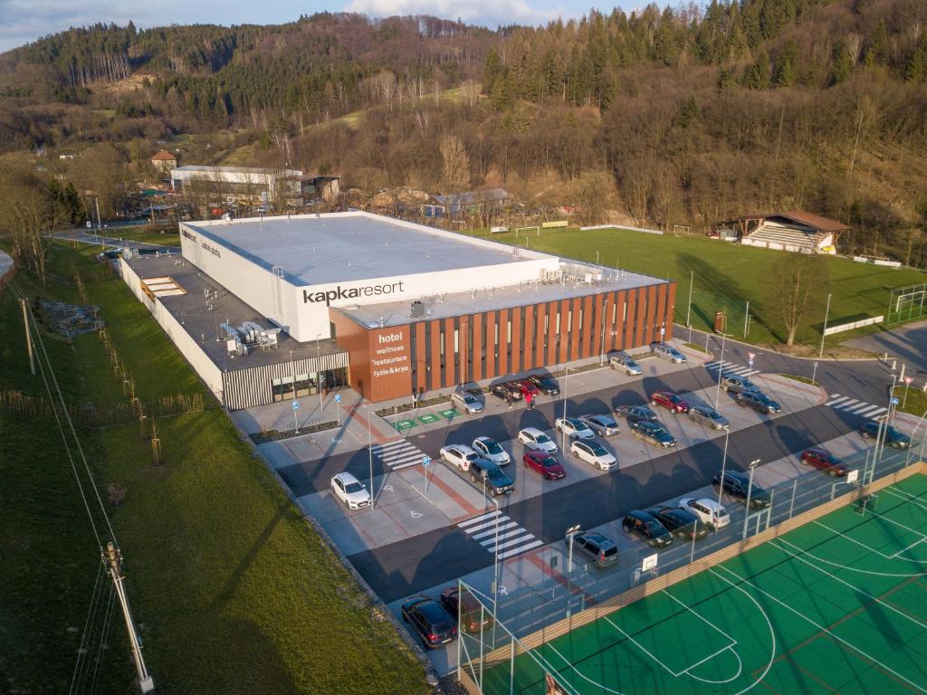 Nespecifikovaný výhled na hory nebo výhled na hory při pohledu z hotelu