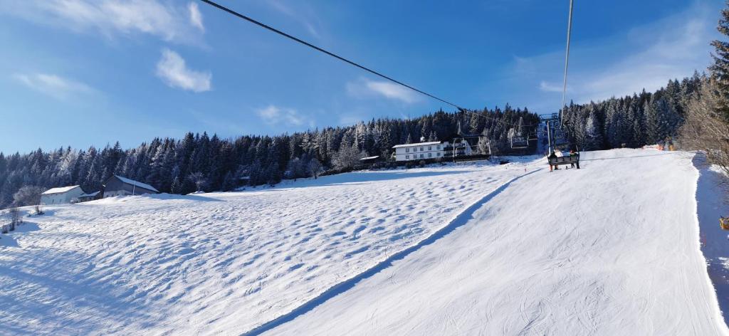 Alpengasthof Fernblick v zimě