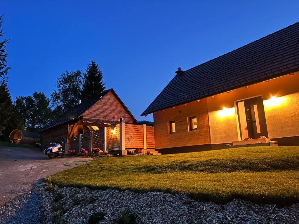 Budova, kde se vila nachází