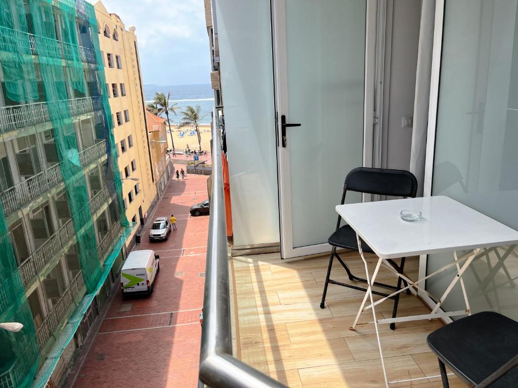 Balkón alebo terasa v ubytovaní 403 APARTAMENTO VISTA MAR con BALCÓN