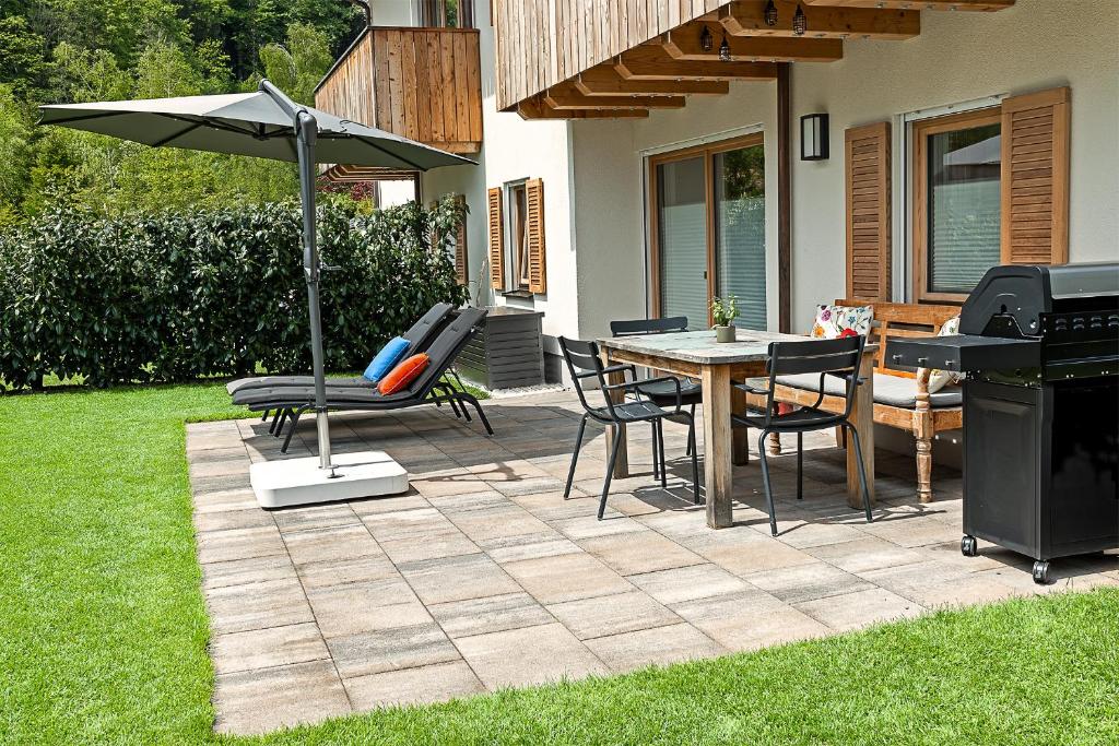 Zahrada ubytování FEWO RISSERKOGEL das Original mit großem Garten