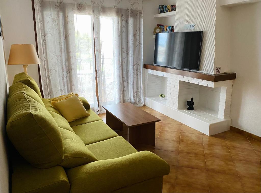 TV a/nebo společenská místnost v ubytování Apartamento Bellavista IV