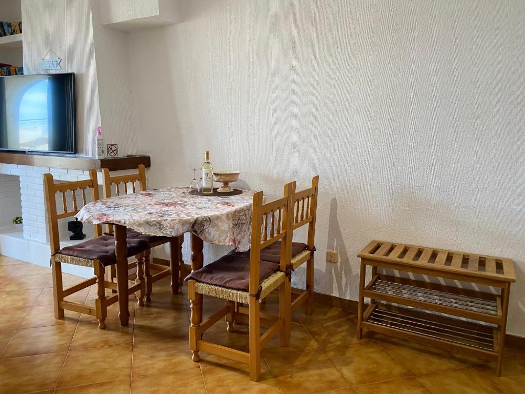 Posezení v ubytování Apartamento Bellavista IV