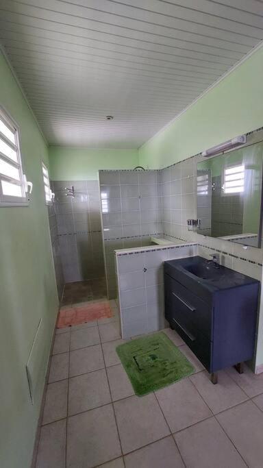 Kuchyň nebo kuchyňský kout v ubytování Villa Sirius vue sur mer