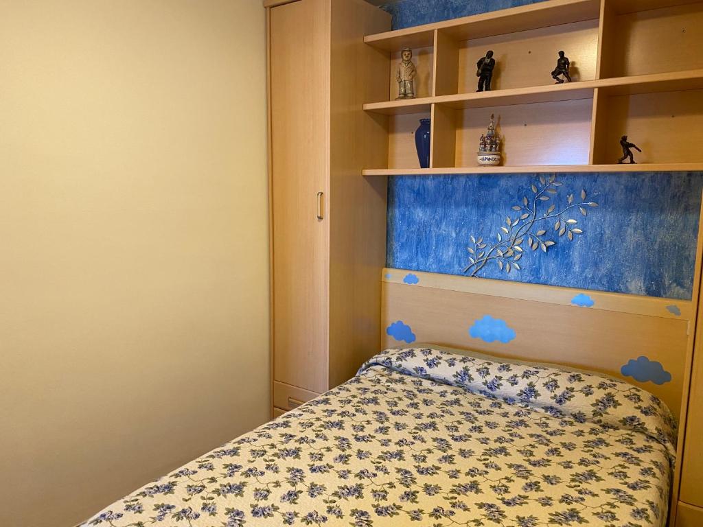 Postel nebo postele na pokoji v ubytování Casa con vistas al mar