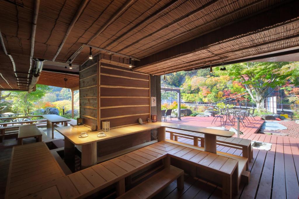 Restaurace v ubytování Hotel Sunshine Kinugawa