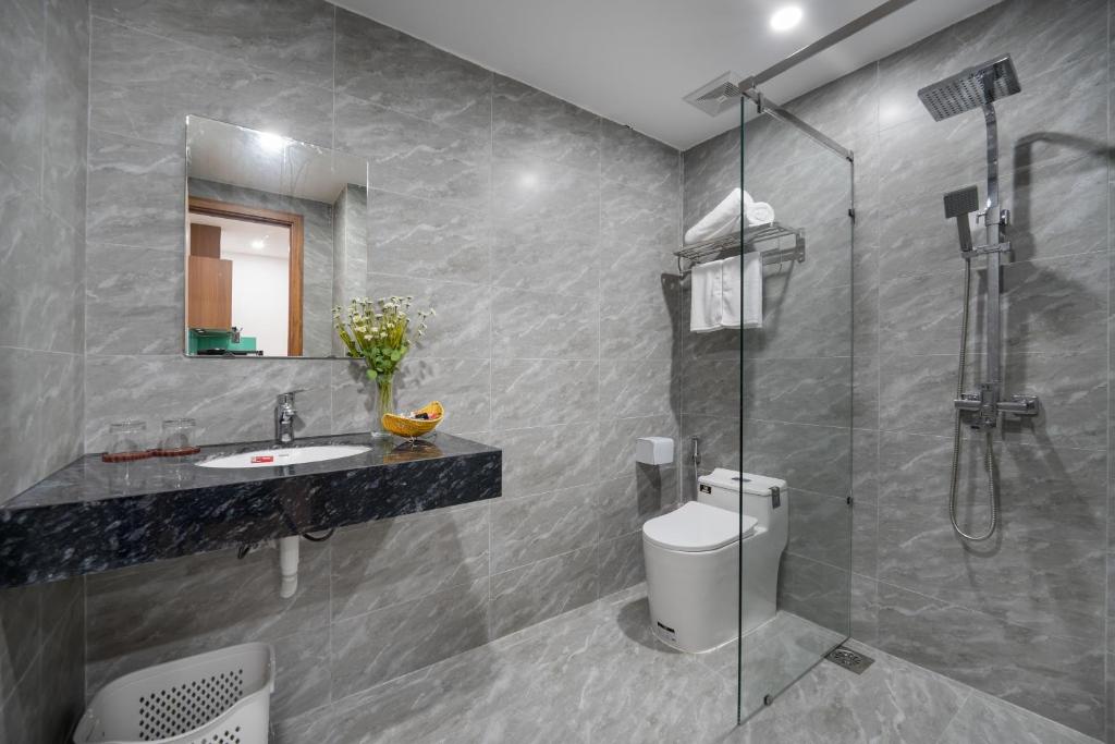 Samatha Apartment & Hotel - Chambre Double Avec Balcon Et Vue Sur Mer