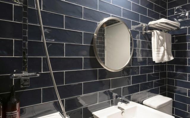Koupelna v ubytování Hotel Yaja Gwangalli