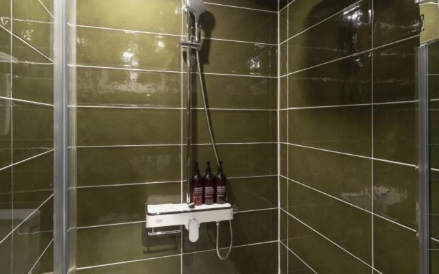 Koupelna v ubytování Hotel Yaja Gwangalli