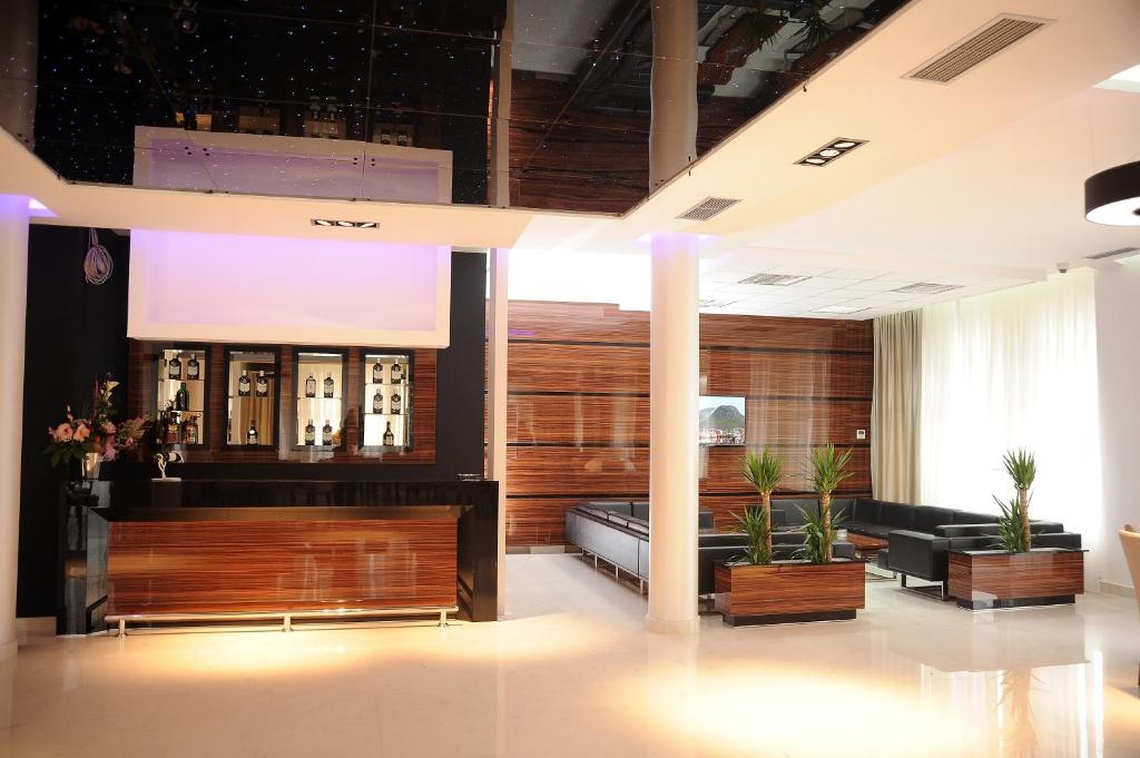 Vstupní hala nebo recepce v ubytování Garni Uni Elita Lux Hotel
