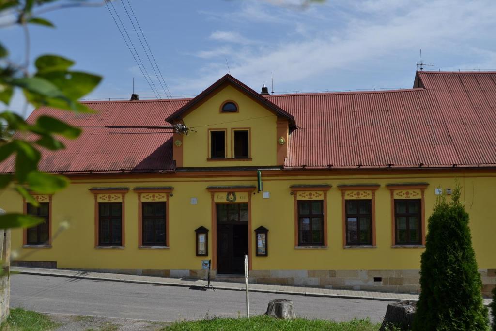 Budova, kde se penzion nachází