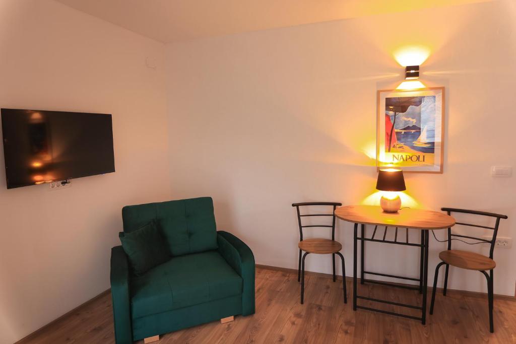 Posezení v ubytování Apartments Katrca Bežigrad