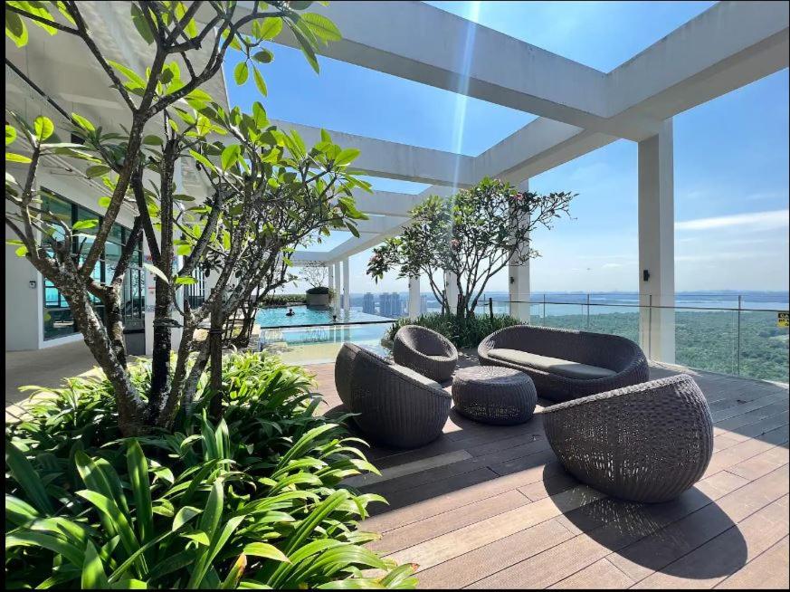 Posezení v ubytování Iskandar Residences 3 Bedroom