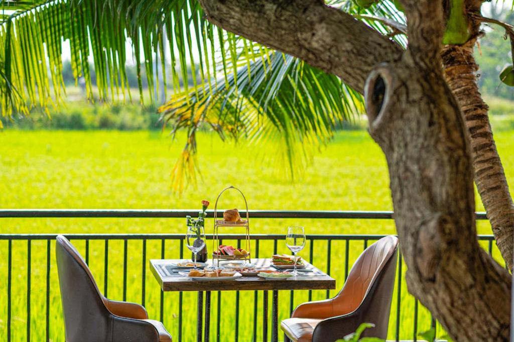 Zahrada ubytování Sunkised Paddy Hoi An Villa