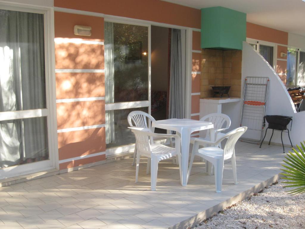 Patio nebo venkovní prostory v ubytování Perola Meia Praia