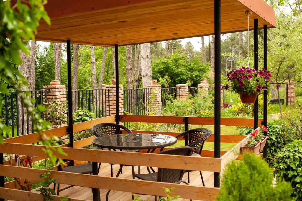 Zahrada ubytování Neli & Zaal Guest House
