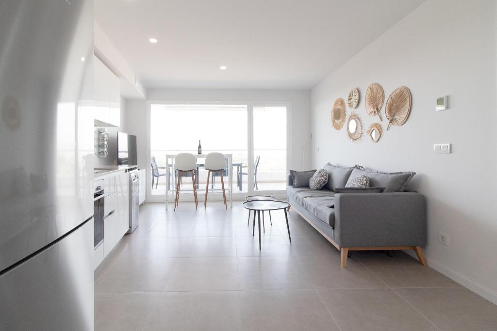 Posedenie v ubytovaní Global Properties, Apartamento de 2 habitaciones con gran terraza en Gran Canet