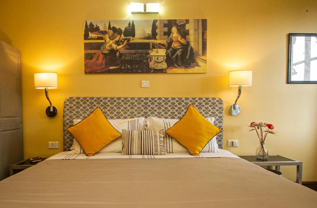 Postel nebo postele na pokoji v ubytování Amritara Luxury Villa Tosca, Gangtok