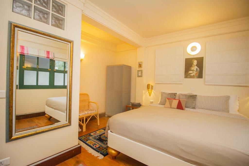 Postel nebo postele na pokoji v ubytování Amritara Luxury Villa Tosca, Gangtok