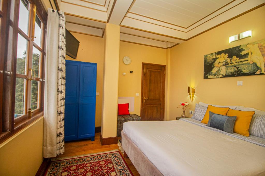 Postel nebo postele na pokoji v ubytování Amritara Luxury Villa Tosca, Gangtok