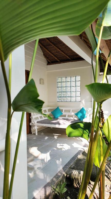 Posezení v ubytování Tiki Boutique Hotel Spa Lombok