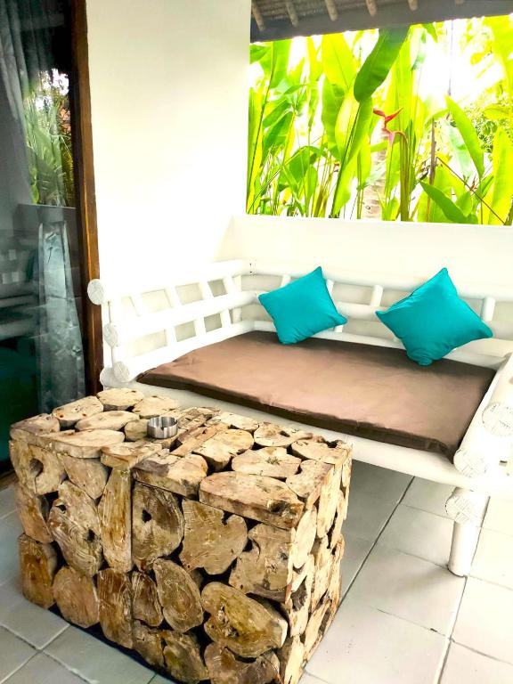Posezení v ubytování Tiki Boutique Hotel Spa Lombok