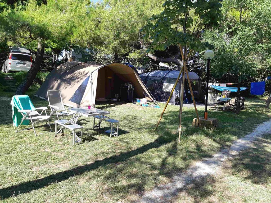 Zahrada ubytování Camping Paradiso