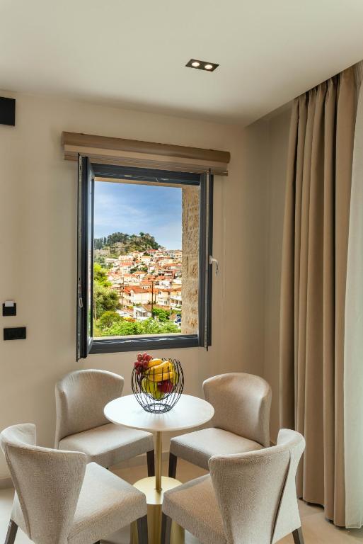 Posezení v ubytování Hara Suites