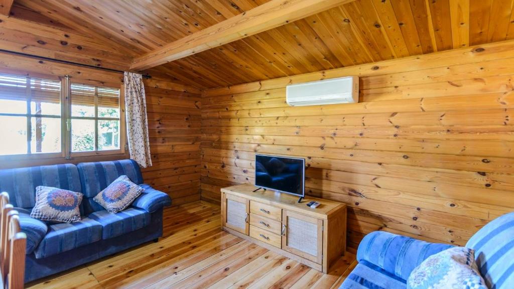 TV a/nebo společenská místnost v ubytování Casas Las Canteras Cuevas Bajas by Ruralidays