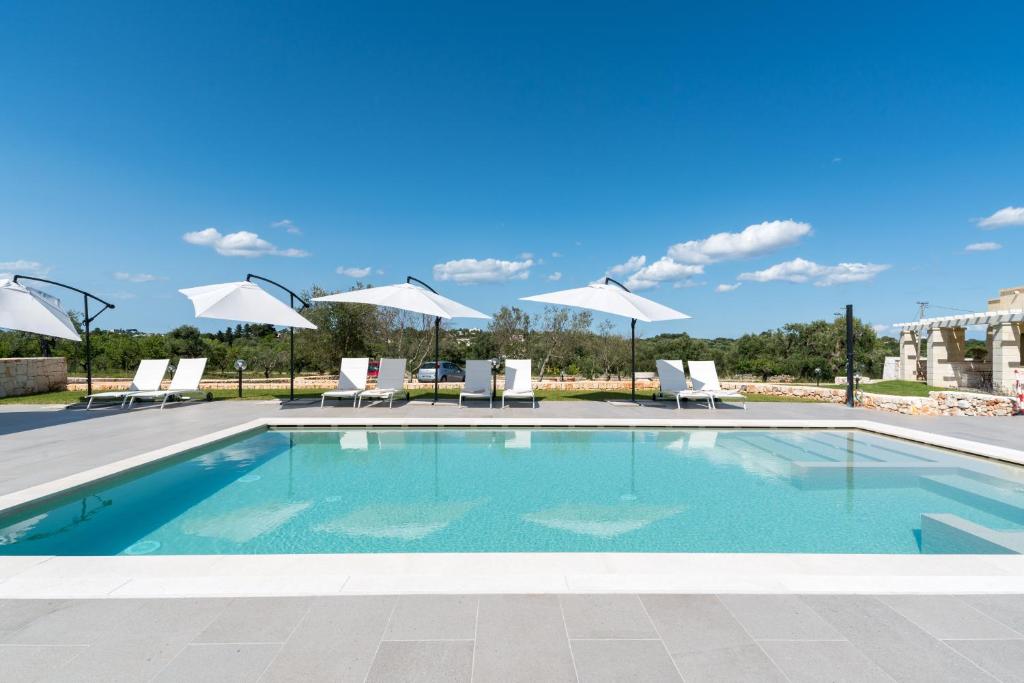 Hồ bơi trong/gần B&B Villa Vittoria Ostuni