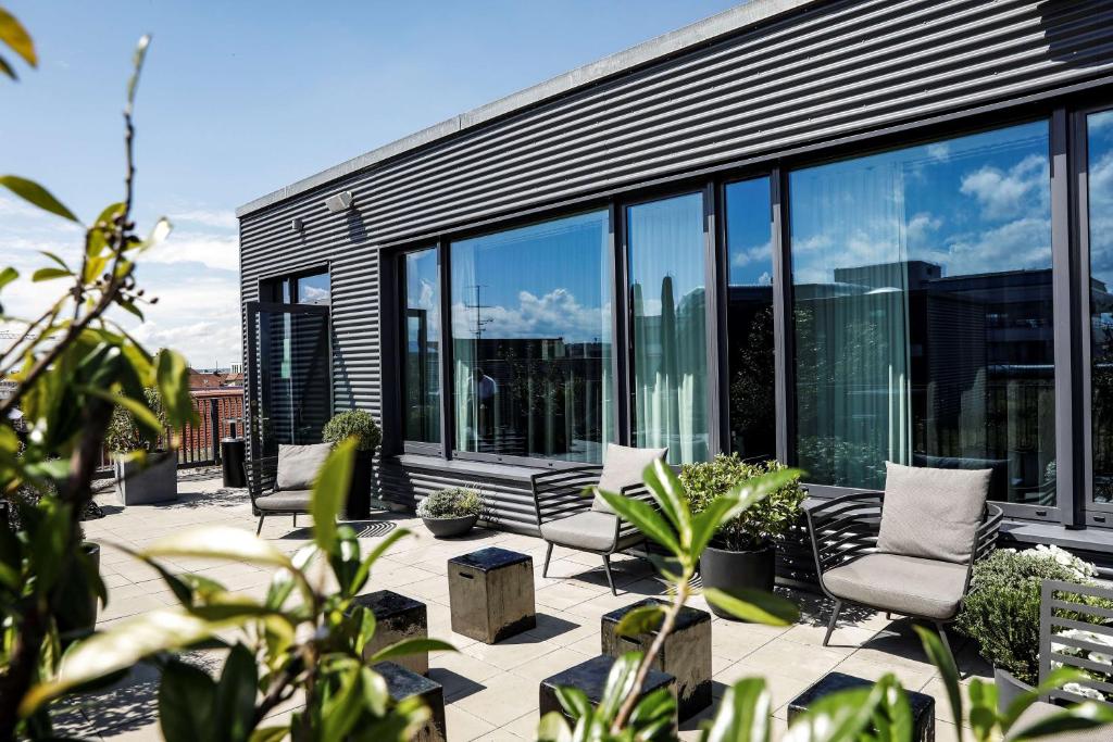 Zahrada ubytování Adina Apartment Hotel Nuremberg