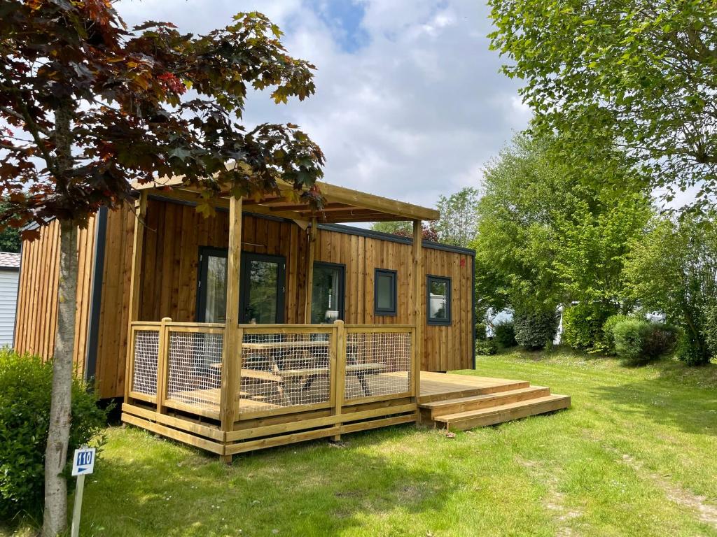 Zahrada ubytování Camping Haliotis