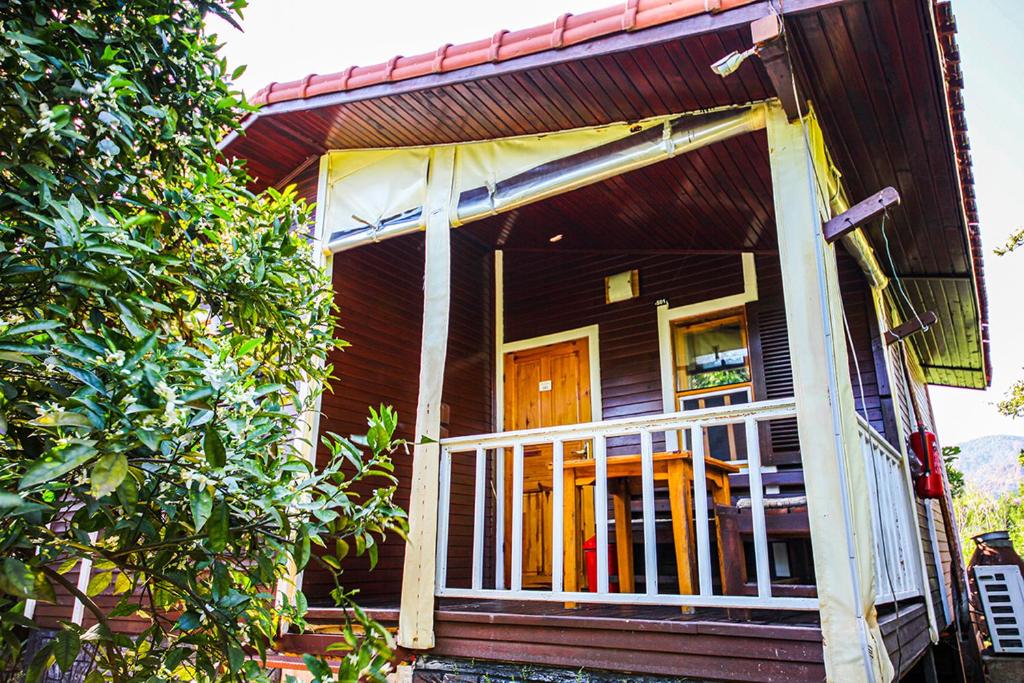 Budova, kde se bed and breakfast nachází