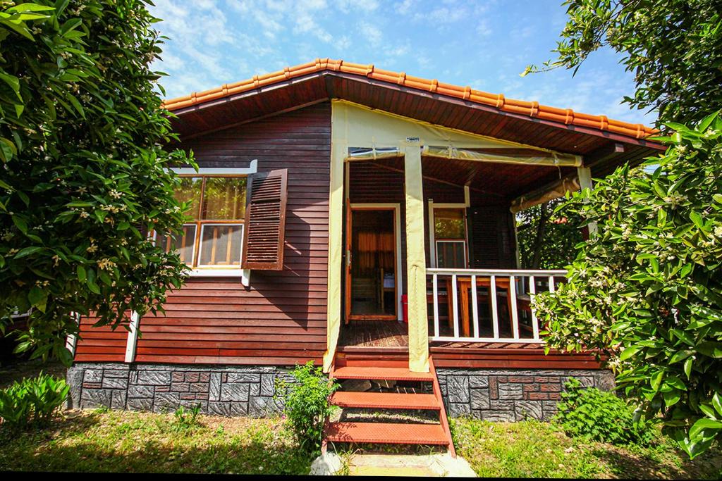 Budova, kde se bed and breakfast nachází