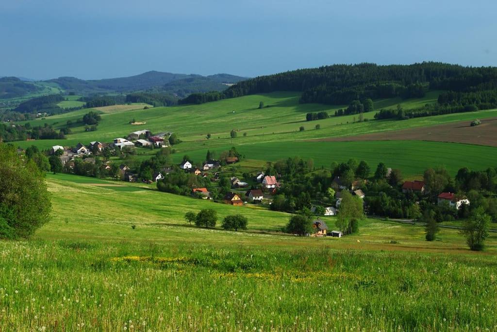 Příroda nedaleko prázdninového domu