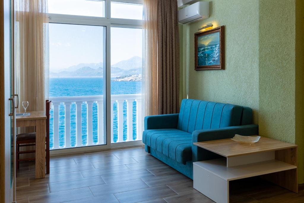 Posezení v ubytování DreamSea Apartment