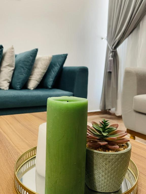 Posezení v ubytování Husin Al Khaleej Hotel Apartment