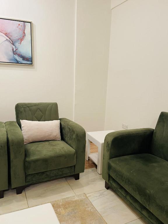 Posezení v ubytování Husin Al Khaleej Hotel Apartment