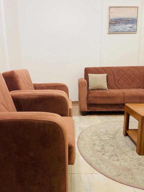 Posezení v ubytování Husin Al Khaleej Hotel Apartment