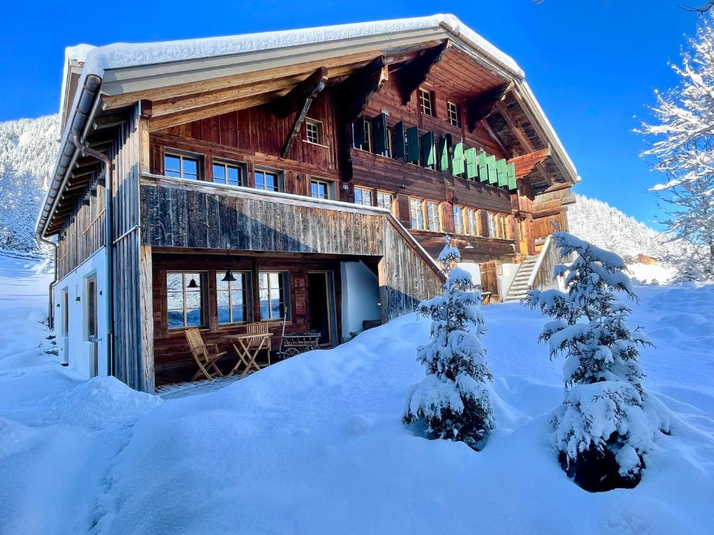 Alpen Charme - Chalet d'Hôtes et SPA v zimě