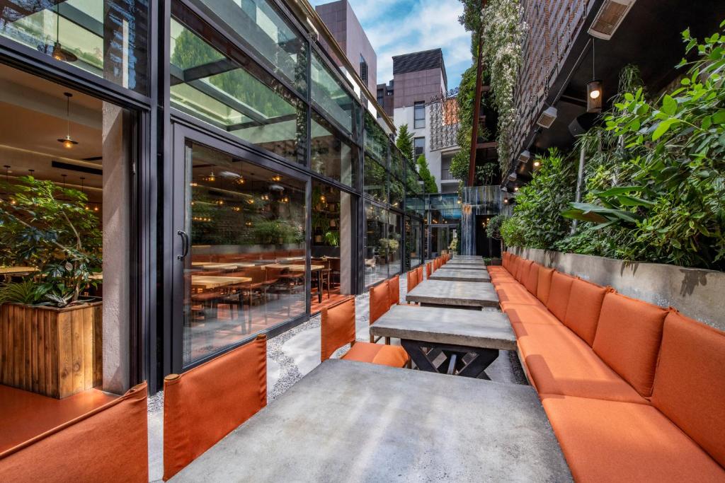Posezení v ubytování IOTA Hotel Tbilisi