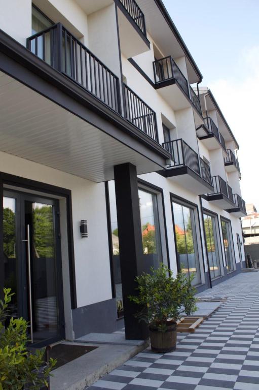 Budova, kde se hotel nachází