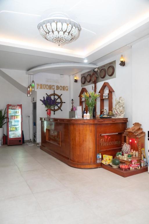 Vstupní hala nebo recepce v ubytování HOTTEL PHƯƠNG ĐÔNG