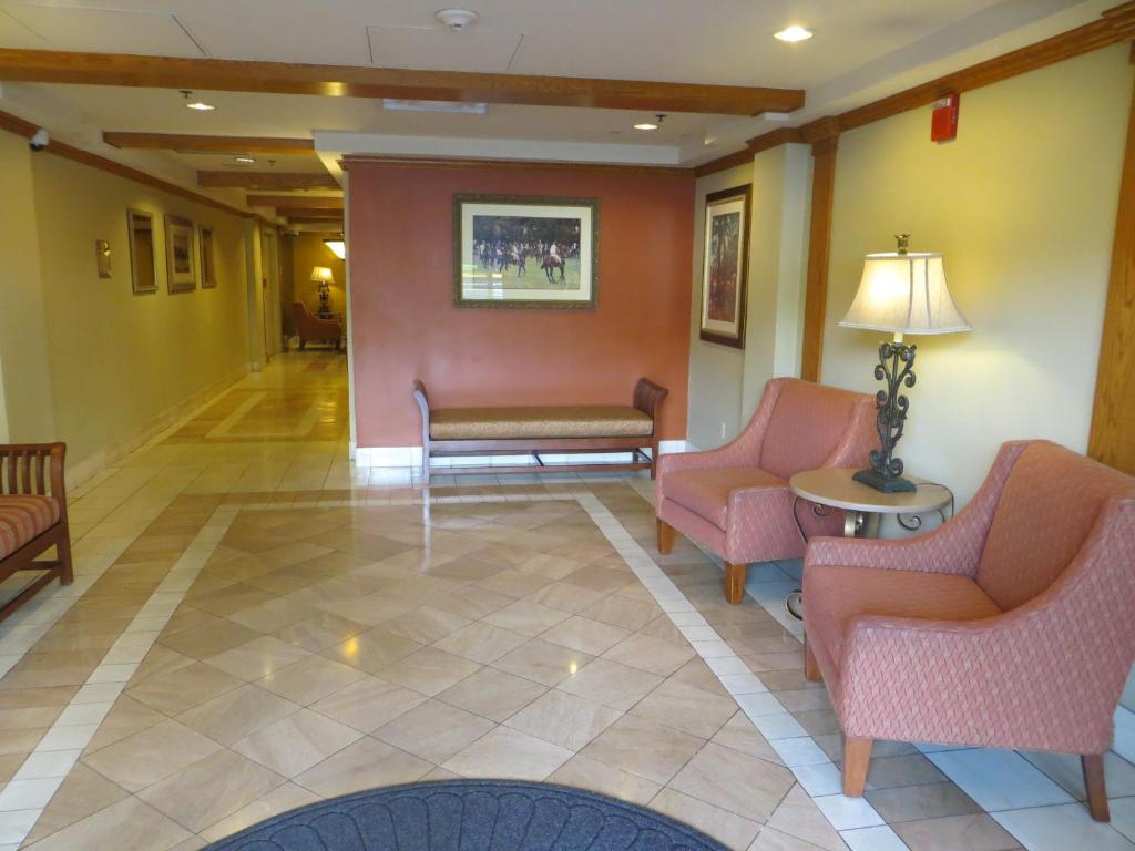 Posezení v ubytování Jockey Resort Suites Center Strip